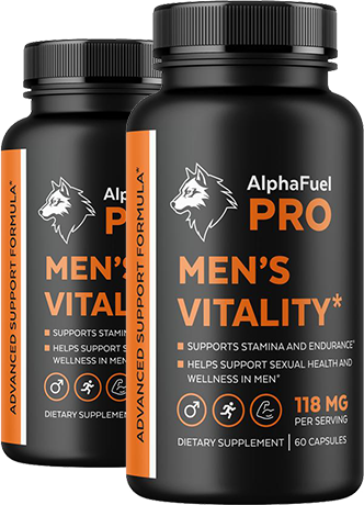 AlphaFuel Pro™ Supplement Bottle