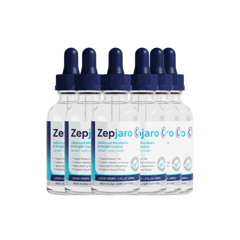 6 Bottles Zepjaro Drops